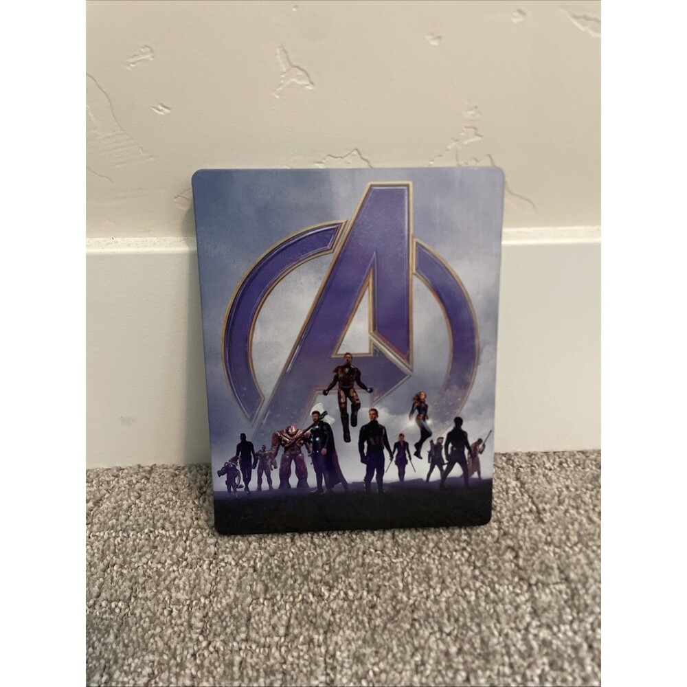 Marvels Avengers: Endgame (4K + Blu-ray) Best Buy 3 Disc Steelbook Set 2019